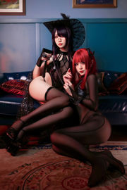 [Foto de celebridade da Internet COSER] Blogueiro de anime Xiaomei Ma & Yang Dazhen - Witch Gathering