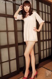 Modell Vikcy "Die Versuchung des japanischen Stils" [丽 柜 LiGui] Schöne Beine und Jadefuß Foto Bild