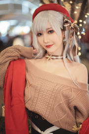 [Internet celebrity COSER photo] Cute and popular Coser Noodle Fairy-Christmas Befa