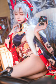 [COS phúc lợi] Cô gái Weibo Momoko Kwai Kwai - Kimono của Eugen