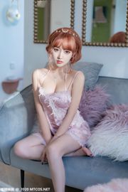 [喵 糖 映 画] VOL.198 "핑크 나이트 드레스"