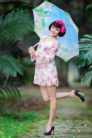 Cô gái Đài Loan Yin Zhi "Chụp ảnh ngoài váy đẹp"