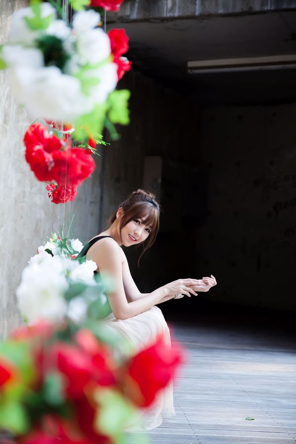 [Koreaanse godin] Lee Eun-hye "Vest + elegante jurk" Mooi
